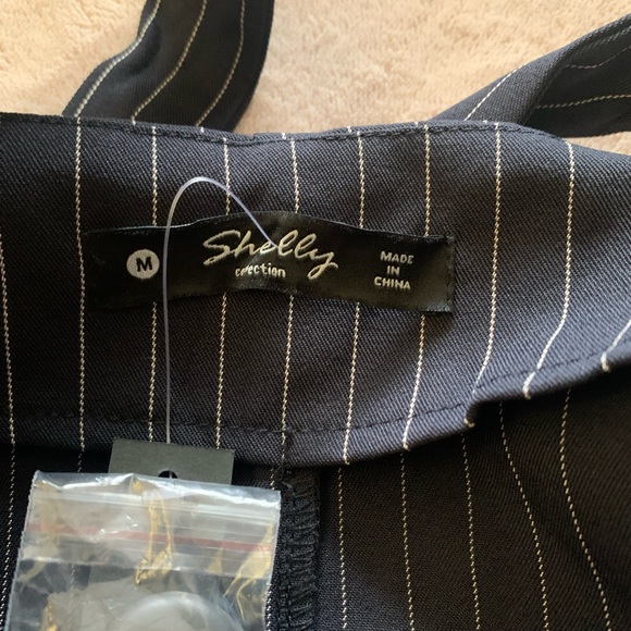 Navy Blue Mid Dress - Picture 3 of 3